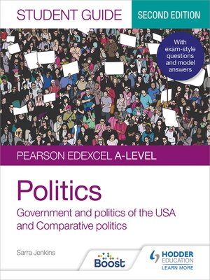 cover image of Pearson Edexcel A-level Politics Student Guide 2